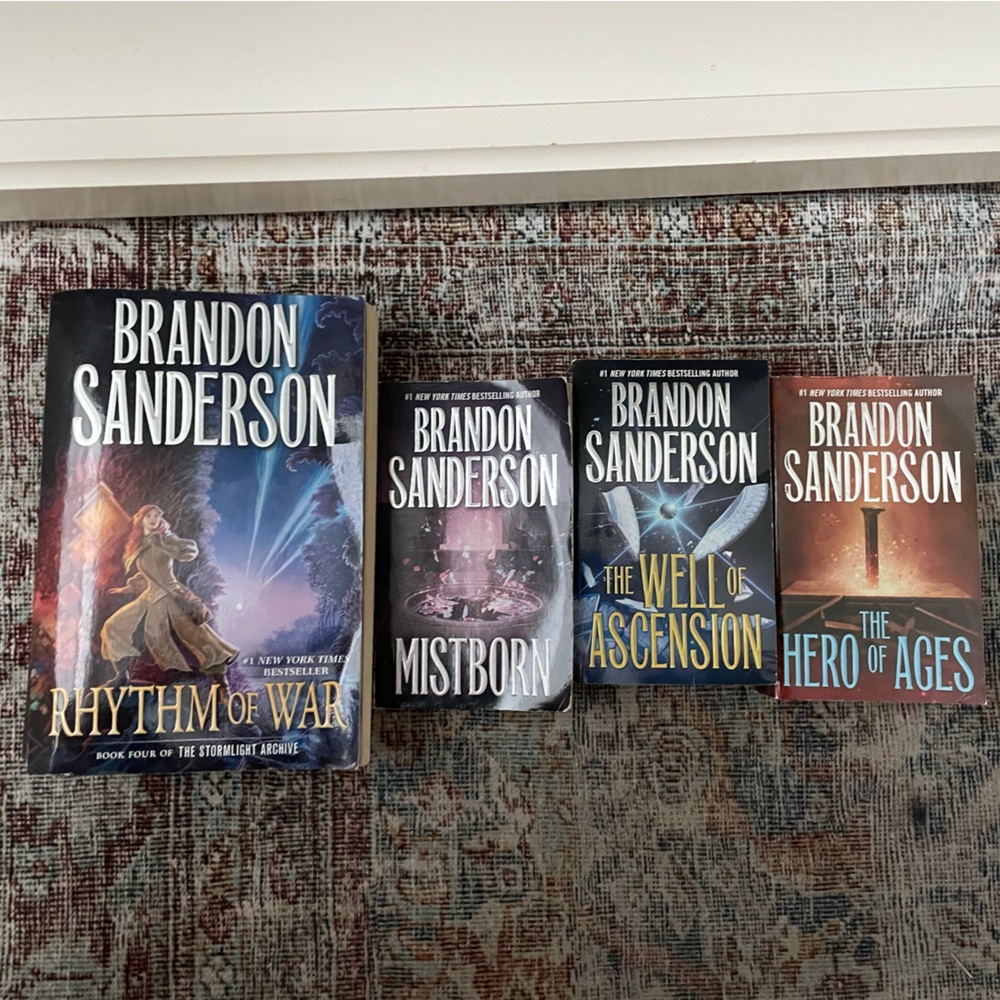 Brandon Sanderson Fantasy Book Set